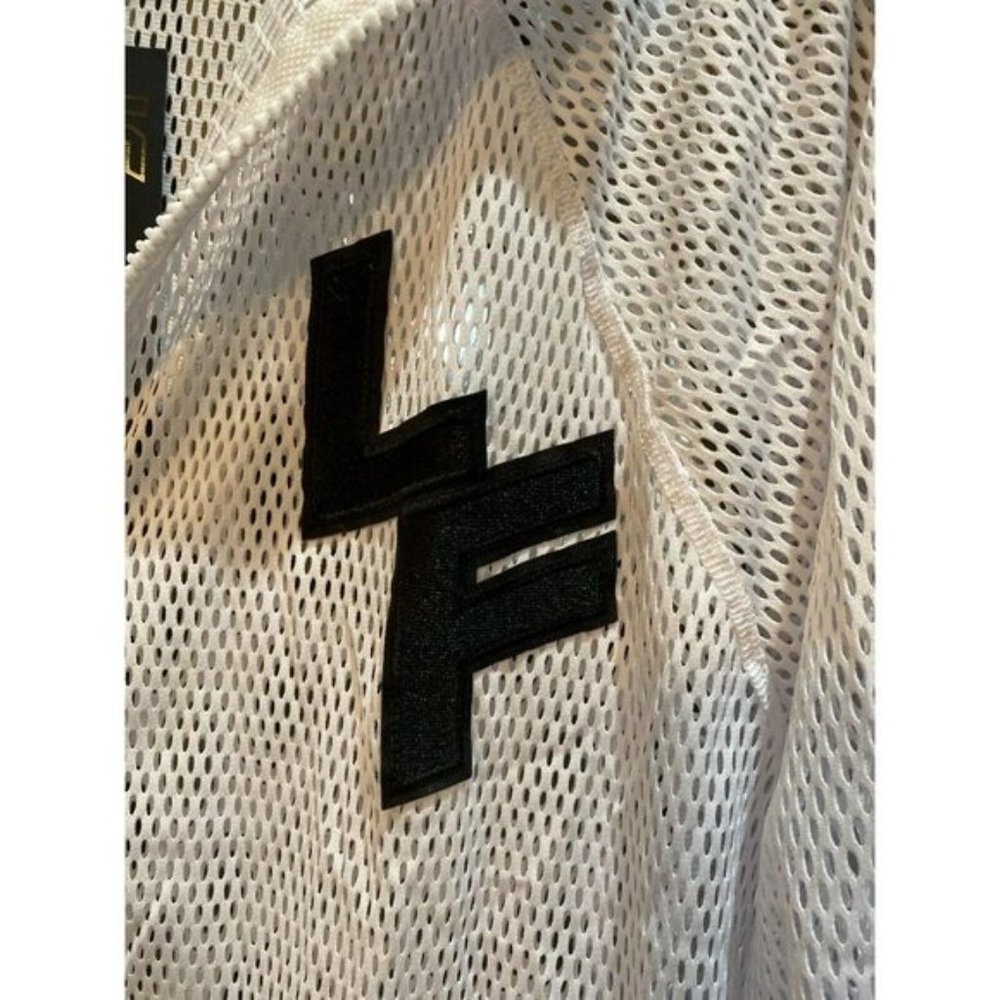 NEW LF The Brand Sheer Mesh Zip Up Track Jacket - Picture 7 of 11